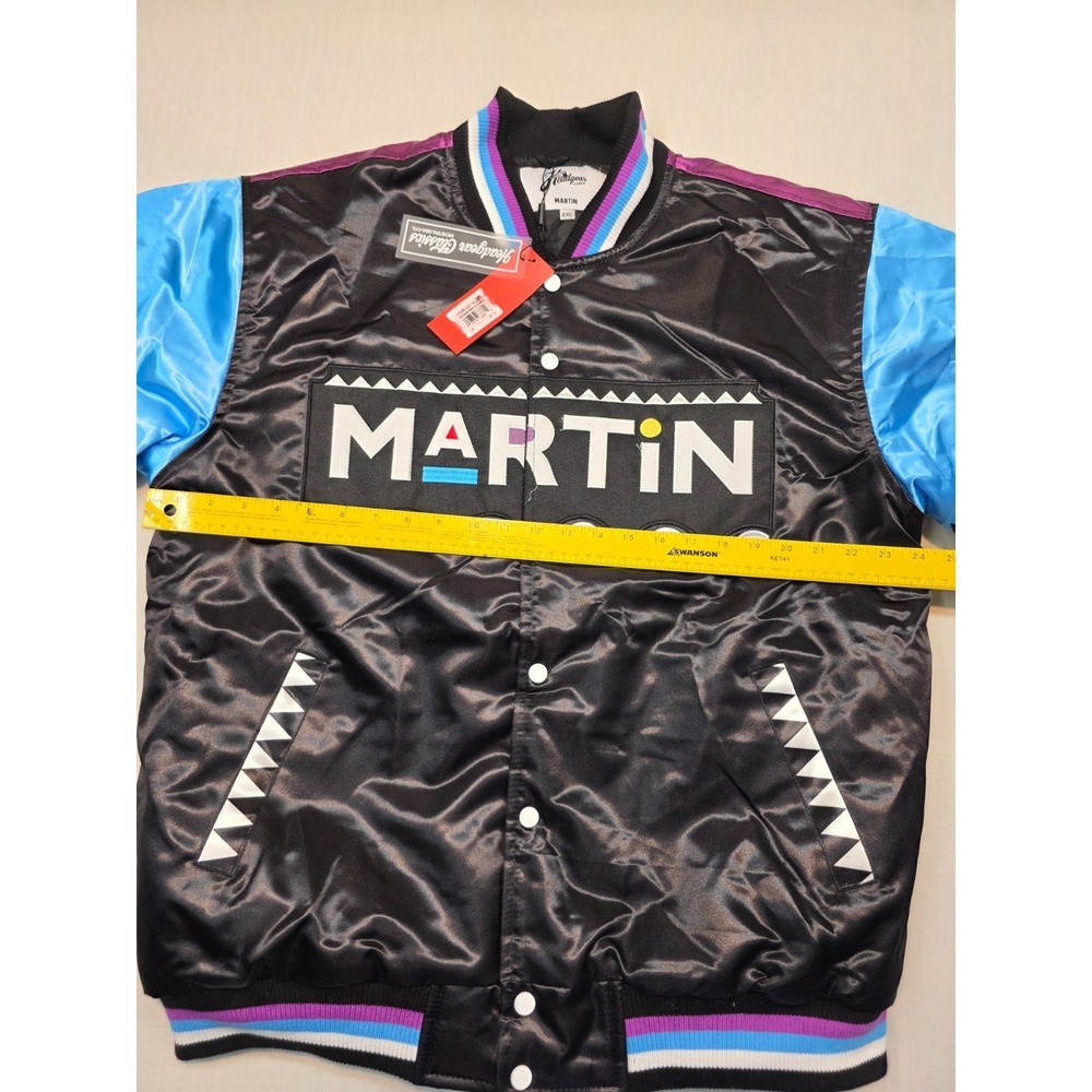 Headgear Classics Martin 8 Ball Satin Jacket XXL HGC051 Multicolor Retro NWT - Picture 7 of 16